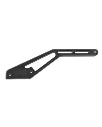 BARRA RIGIDIFICADORA DE CHASIS - TRASERA - SBX-825 - ALUMINIO - NEGRO - 1 PIEZA