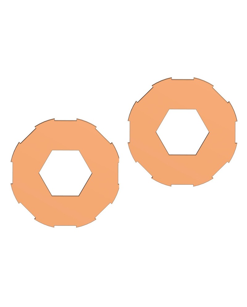 PASTILLAS DE SLIPPER CLUTCH - 2 PIEZAS