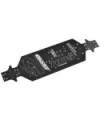 CHASIS - MT G2 - ALUMINIO 7075 - 3mm - ANODIZADO DURO - NEGRO - FABRICADO EN ITALIA