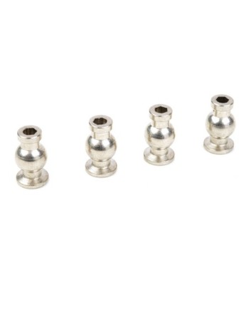 BOLA - 6.8mm - CON HOMBRO - ACERO - 4 PIEZAS