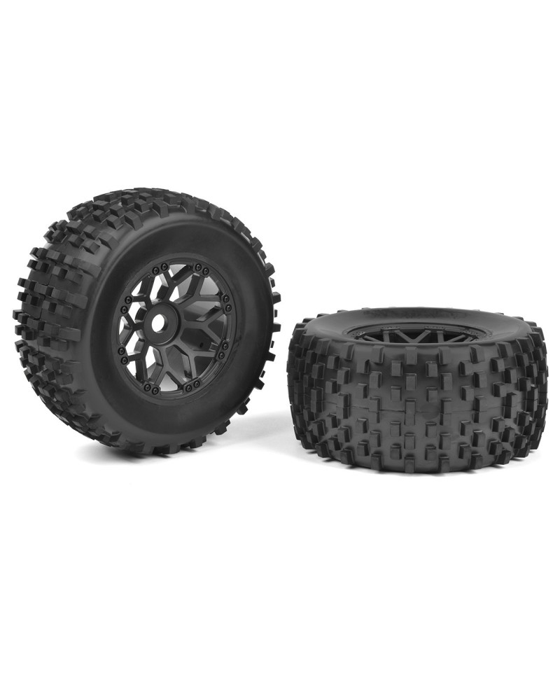 NEUMÃTICOS MT - GRIPPER - PEGADOS EN LLANTAS BBS - 1 PAR