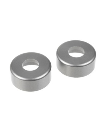 INSERTO DE TRAPECIO HDA - EXTERIOR - SEPARADOR 1.5MM - ALUMINIO - TITANIO - 2 PIEZAS