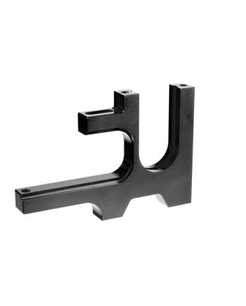 SOPORTE DE MOTOR - ALUMINIO - PARA CORONA DE 52 DIENTES - NEGRO - 1 PIEZA