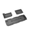 SOPORTE BATERIA - PLACA DE SOPORTE VARIADOR ESC  - CAJA DE RECEPTOR - SET