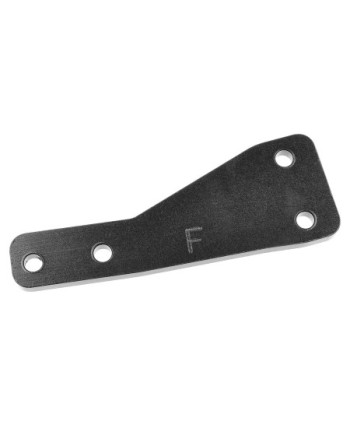 SOPORTE MARIPOSA DE SUSPENSION - DELANTERO - ALUMINIO - NEGRO - 1 PIEZA