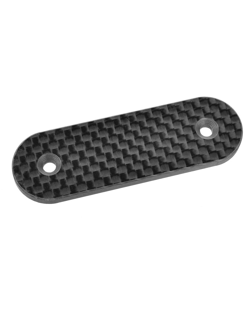 SOPORTE DE ALERON DE CARBONO 3MM - GRANDE - 1 PIEZA