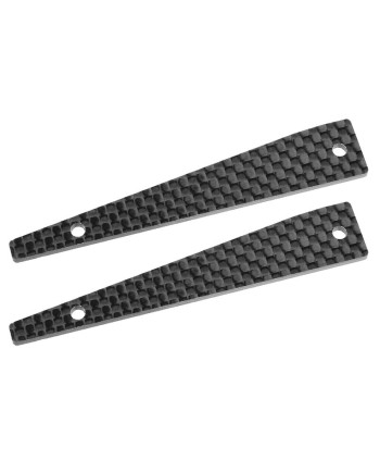 PLACAS DE CARBONO PARA TRAPECIO SUPERIOR DELANTERO - HDA-4 - RIGIDIFICADOR - IZQUIERDO/DERECHO - 2MM - 2 PIEZAS