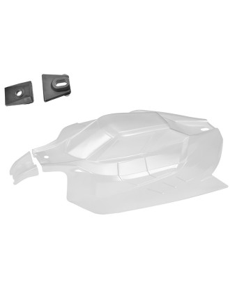 CARROCERIA DE POLICARBONATO - Asuga XLR - SIN PINTAR - CORTADA - ADHESIVOS - 1 PIEZA