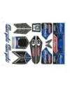 ADHESIVOS CARROCERIA - Asuga XLR - PRECORTADAS - AZUL - 1 PIEZA