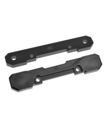 PLACA PARA MONTAJE DE TRAPECIOS - TRASERA - ALUMINIO 4MM Y PROTECTORES - 1 SET