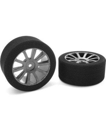 RUEDAS TRASERAS 1/10 TOURING GAS SHORE 40 CARBON