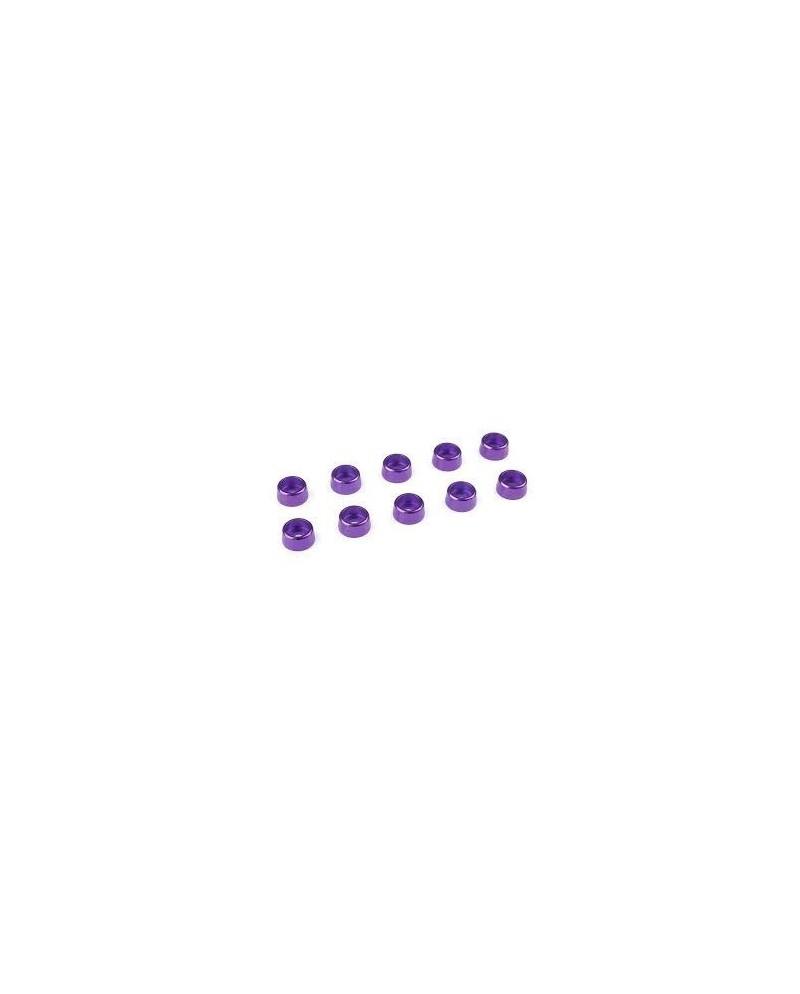 ARANDELA CILINDRICA M3 MORADO