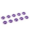 ARANDELA CONICA MORADA M3 10MM