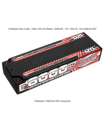 BaterÃ­a LiPo Voltax 120C - 8000mAh - 7.4V