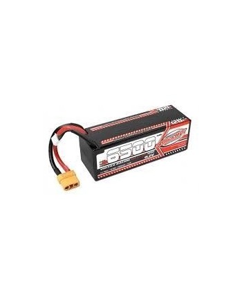 Team Corally - BaterÃ­a LiPo HV Voltax 120C - 6500 mAh - 15.2V - Stick 4S - Cable duro - XT90