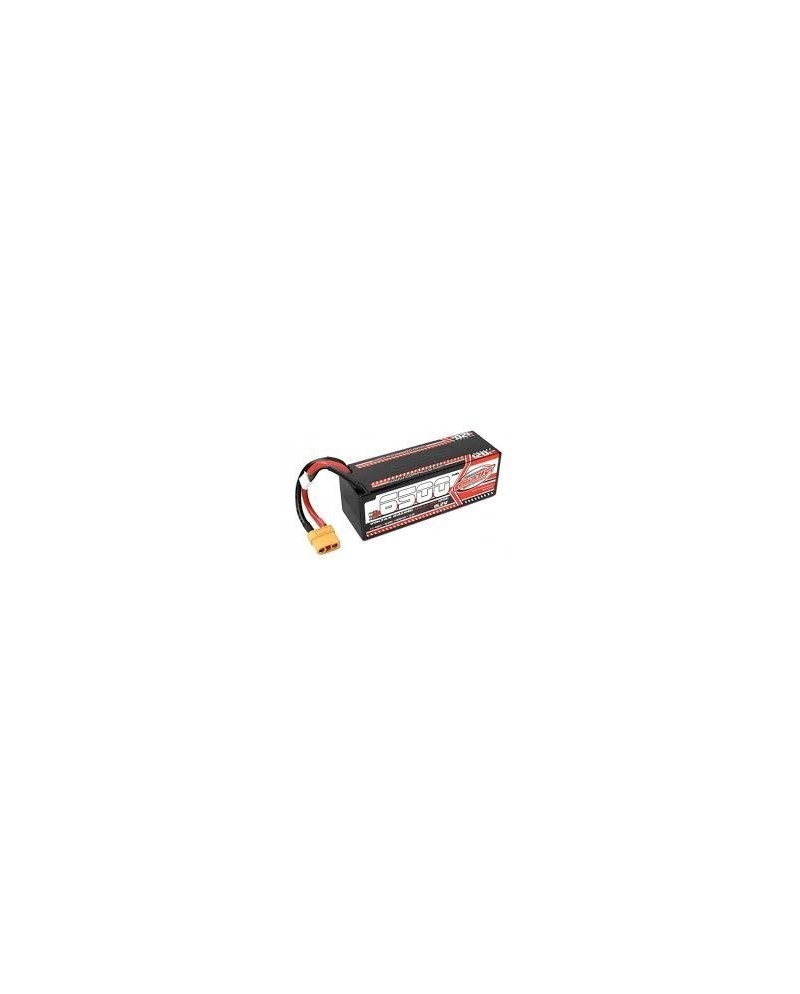 Team Corally - BaterÃ­a LiPo HV Voltax 120C - 6500 mAh - 15.2V - Stick 4S - Cable duro - XT90