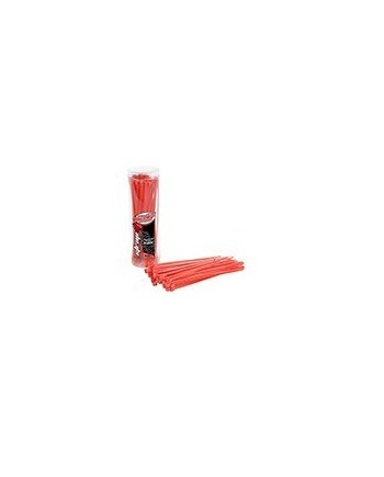 BRIDAS 2,5X100MM COLOR ROJO 50PCS