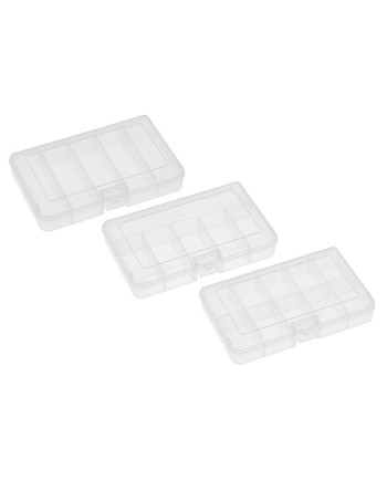 CAJA PLASTICO PEQUEÃ‘A 3 UNDS.