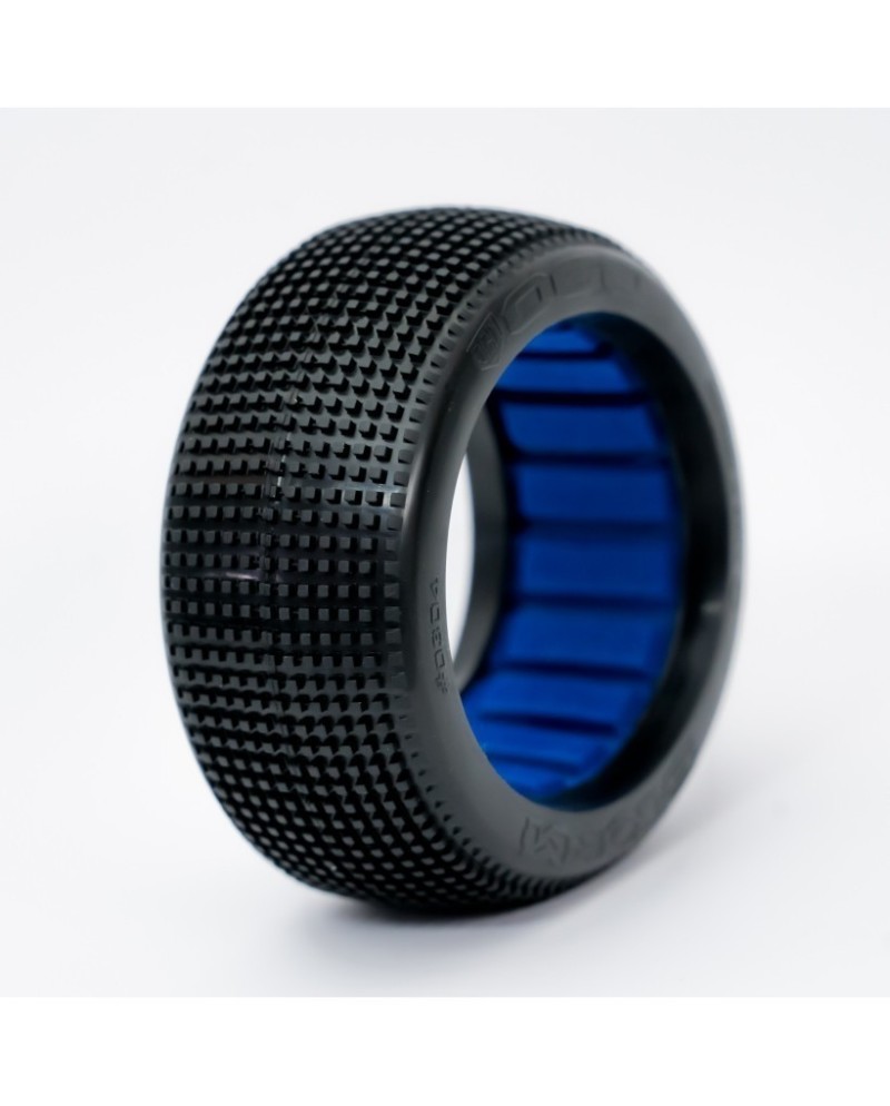 1:8 BUGGY STORM CLAY RUBBER+INSERT (2) "CH COMPOUND"