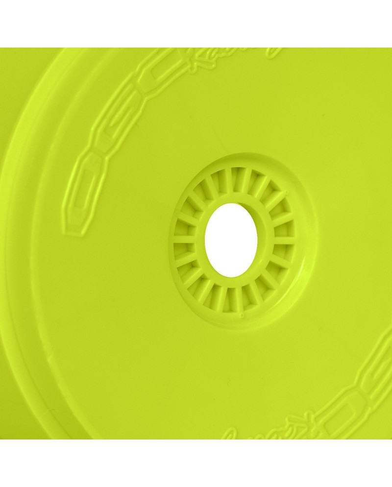 1:8 BUGGY WHEEL AIR YELLOW 4PCS