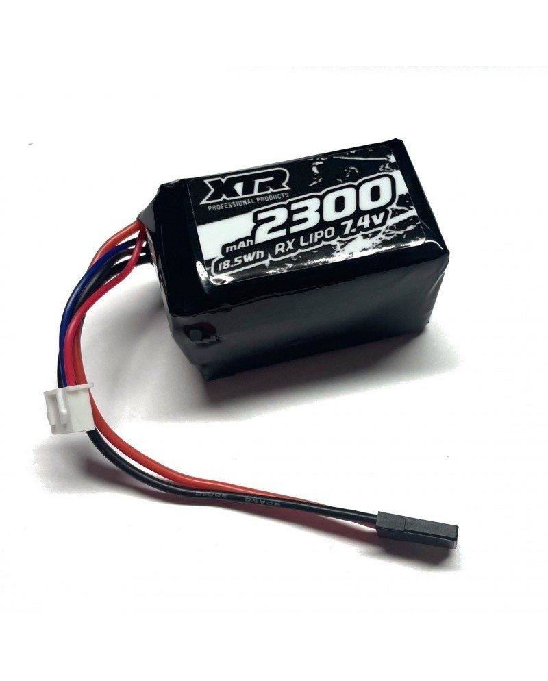 BATERIA RECEPTOR LIPO CUADRADA 7,4 2300 Mah 31X31X55