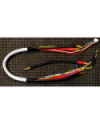 CABLE DE CARGA PARA 2 LIPO 2S*2 BANANA 4MM/5MM