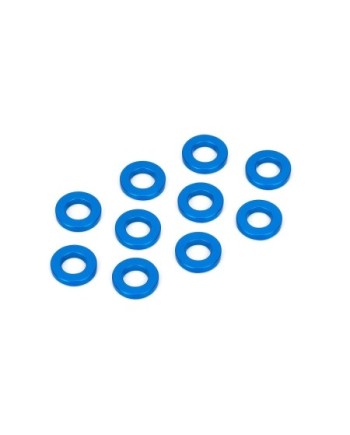 ARANDELA ALU. 3X6X1.0 AZUL (10)