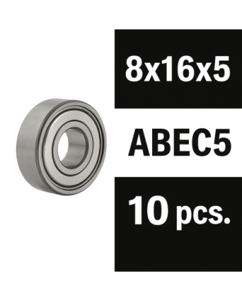 XTR "ZERO FRICTION" 5x12x4ZZ (10PCS) ABEC5