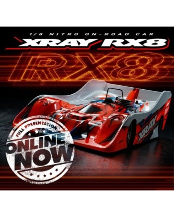 XRAY RX8'26 - 1/8 LUXURY NITRO ON-ROAD CAR