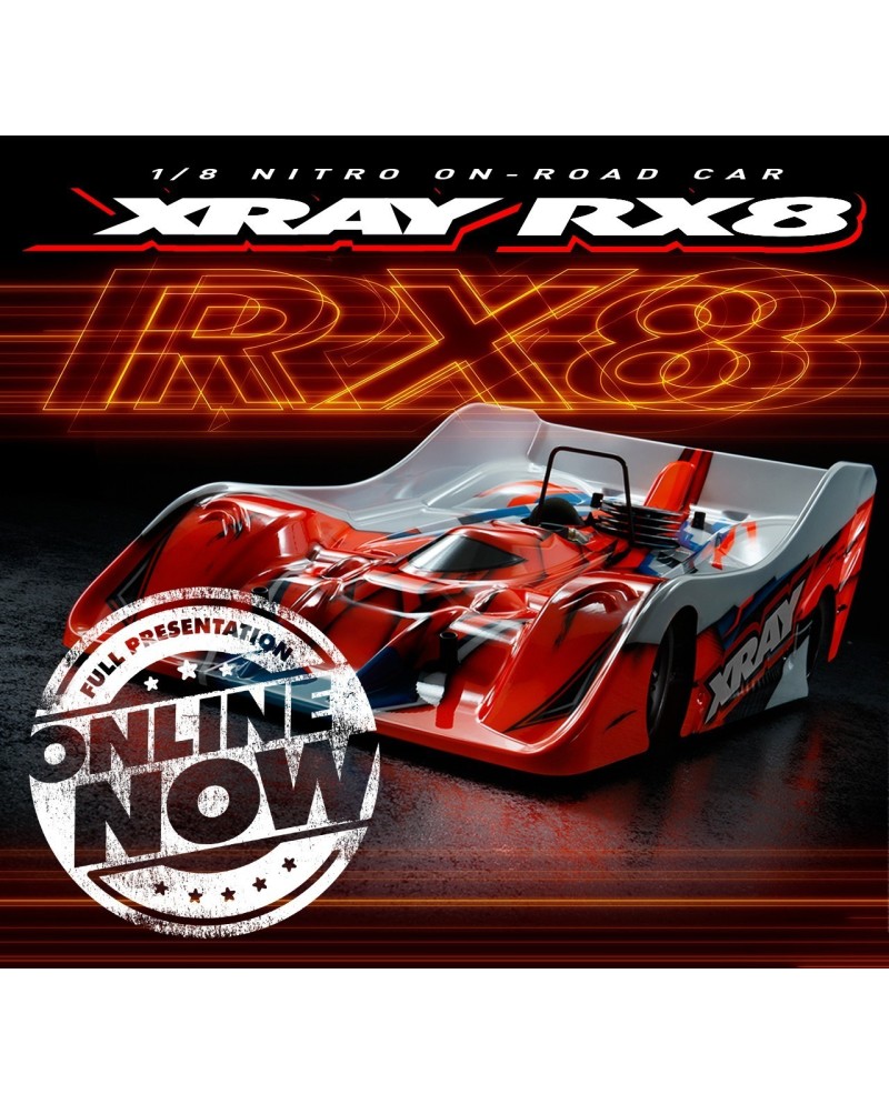 XRAY RX8'26 - 1/8 LUXURY NITRO ON-ROAD CAR