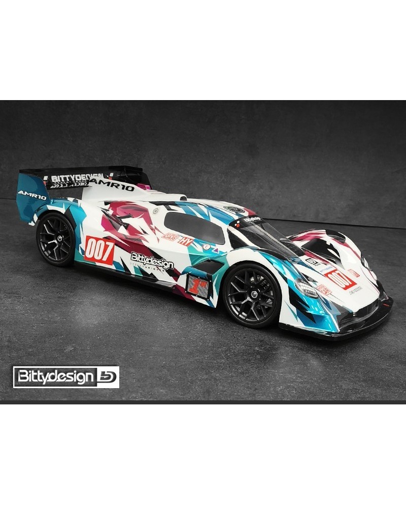 CARROCERIA AMR10 HYPER CAR 1/10 190MM LP LIGHT