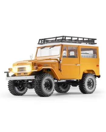 COCHE CRAWLER 1/10 TOYOTA LAND CRUISER FJ40RS AMARILLO FMS