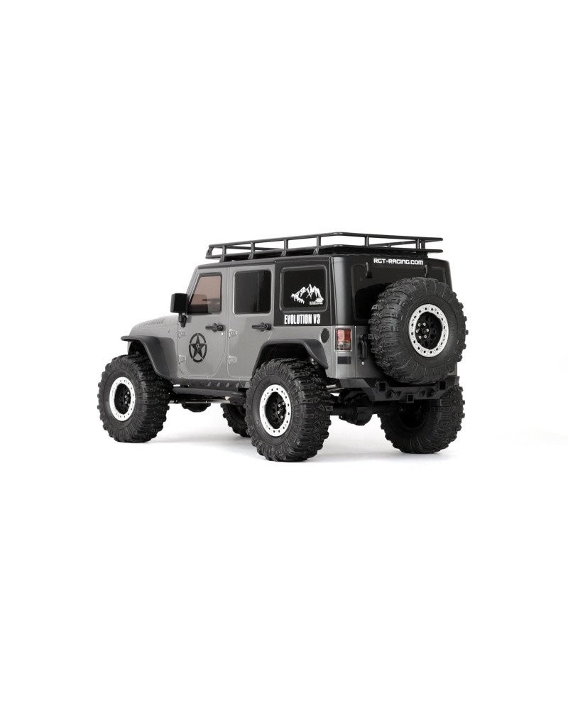 COCHE CRAWLER ROCK CRUISER 1/10 RGT86100-GR V3 WATERPROOF 4X4 GRIS RTR