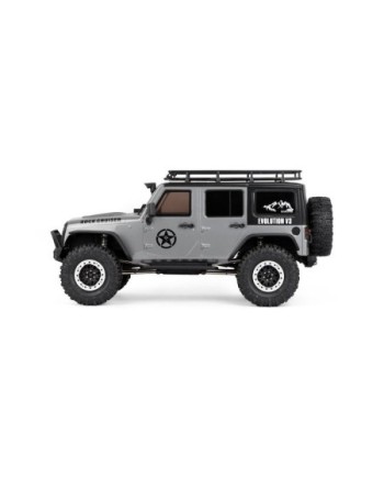 COCHE CRAWLER ROCK CRUISER 1/10 RGT86100-GR V3 WATERPROOF 4X4 GRIS RTR