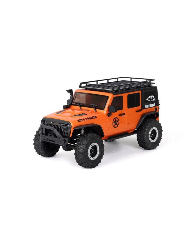 COCHE CRAWLER ROCK CRUISER 1/10 RGT86100-O V3 WATERPROOF 4X4 NARANJA RTR