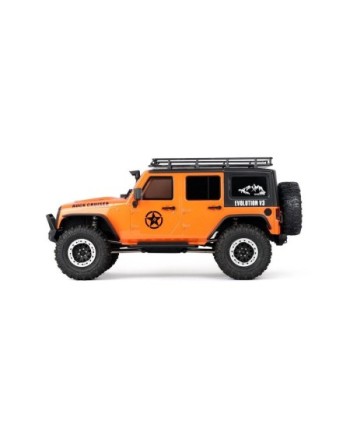 COCHE CRAWLER ROCK CRUISER 1/10 RGT86100-O V3 WATERPROOF 4X4 NARANJA RTR