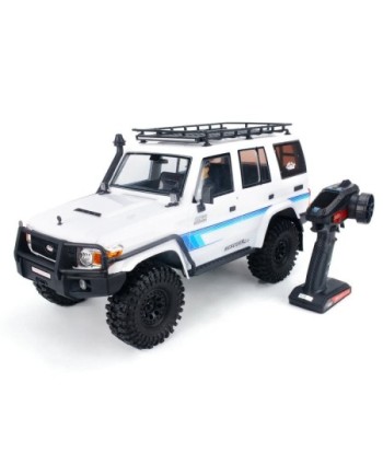 COCHE CRAWLER RESCUER1/10 RGT86190 4X4 WATERPROOF BLANCO RTR