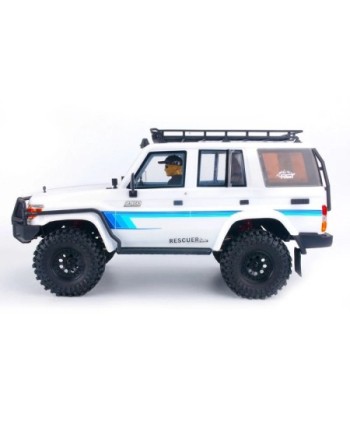 COCHE CRAWLER RESCUER1/10 RGT86190 4X4 WATERPROOF BLANCO RTR
