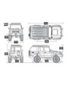 COCHE CRAWLER RESCUER1/10 RGT86190 4X4 WATERPROOF BLANCO RTR