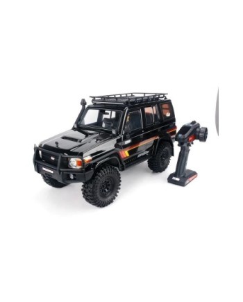 COCHE CRAWLER RESCUER1/10 RGT86190 4X4 WATERPROOF NEGRO RTR