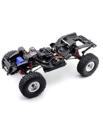 COCHE CRAWLER CHALLENGER1/10 RGT86170 4X4 WATERPROOF ROJO RTR