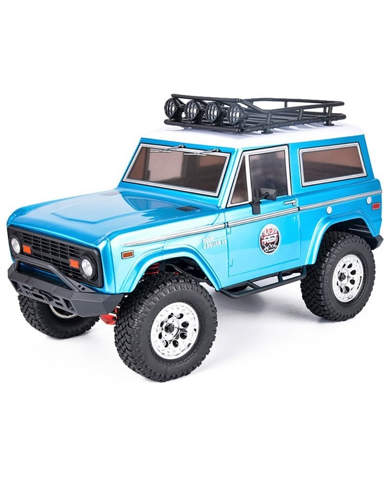 COCHE CRAWLER ROCK CRUISER V3FD 1/10 RGT136100 V3FD 4X4 WATERPROOF AZUL RTR