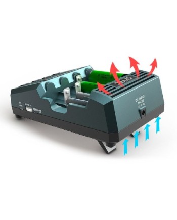 CARGADOR ANALIZADOR MC300 PARA 4XAA/AAA DC 11-18V 4A SKYRC