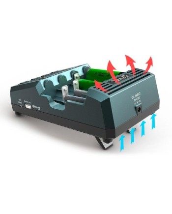 CARGADOR ANALIZADOR MC300 PARA 4XAA/AAA DC 11-18V 4A SKYRC