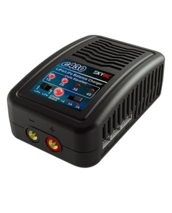 CARGADOR E430 LIPO/LIFE 2-4S 1-3A 30W 240V AC SKYRC