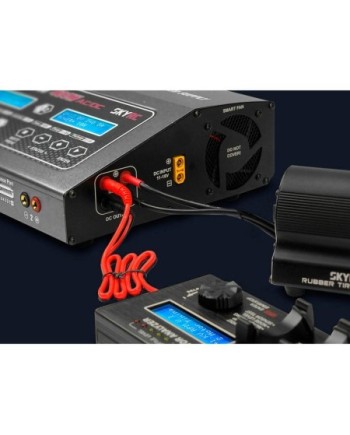 CARGADOR D400AC/DC LIPO 1-7S 20A 2X200W 240AC SKYRC