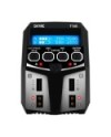 CARGADOR T100 DUO LIPO2-4S 0.1-5A 2X50W 240V AC SKYRC
