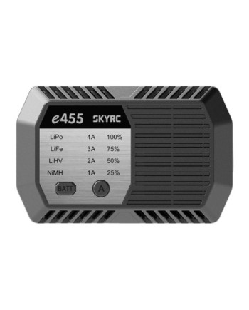 CARGADOR E455 NIMH 6-8/ LIPO/LIFE/LIHV 2-4S 1-4A 50W 240V AC SKYRC