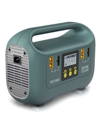 CARGADOR PC1500 LIPO/LIHV 14S 25A 1500W 240V AC CON CABLE EU SKYRC