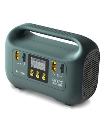 CARGADOR PC1500 LIPO/LIHV 14S 25A 1500W 240V AC CON CABLE EU SKYRC